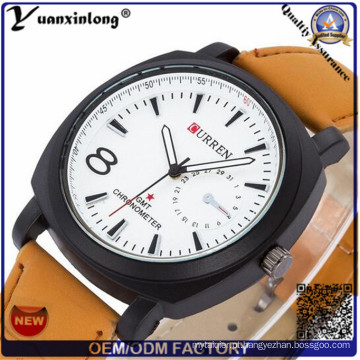 YXL-689 novo exército militar Watch Strap de couro moda Currenful para homens